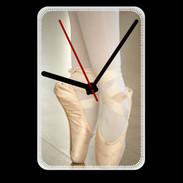 Grande pendule murale Chausson de danse classique 5
