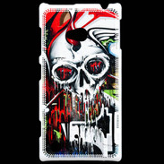 Coque Nokia Lumia 720 Tête de mort Graffiti couleur