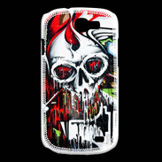 Coque Samsung Galaxy Express Tête de mort Graffiti couleur