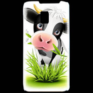 Coque LG P990 Humour vache 10