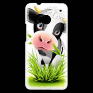 Coque HTC One Humour vache 10