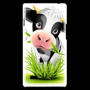Coque LG Optimus L9 Humour vache 10