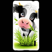 Coque LG Optimus G Humour vache 10