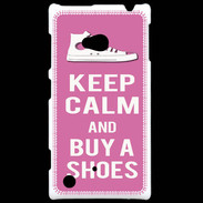 Coque Nokia Lumia 720 Keep Calm Buy Shoes Rose
