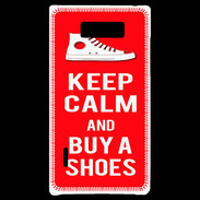 Coque LG Optimus L7 Keep Calm Buy Shoes Rouge