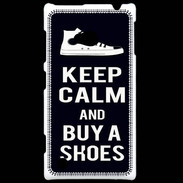 Coque Nokia Lumia 720 Keep Calm Buy Shoes Noir