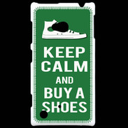 Coque Nokia Lumia 720 Keep Calm Buy Shoes Vert