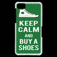 Coque Blackberry Z10 Keep Calm Buy Shoes Vert