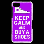 Coque Blackberry Z10 Keep Calm Buy Shoes Violet