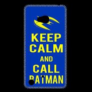 Coque Nokia Lumia 720 Keep Calm Batman Bleu