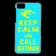 Coque Blackberry Z10 Keep Calm Batman Cyan
