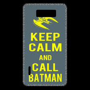 Coque LG Optimus L7 Keep Calm Call Batman Gris