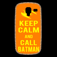Coque Samsung Galaxy Ace 2 Keep Calm Call Batman Orange