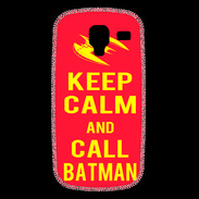 Coque Samsung Galaxy Ace 2 Keep Calm Call Batman Rouge