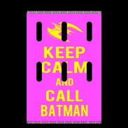 Porte clés Keep Calm Call Batman Rose