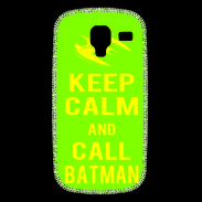 Coque Samsung Galaxy Ace 2 Keep Calm Call Batman Vert pomme