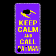 Coque Nokia Lumia 720 Keep Calm Call Batman Violet