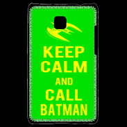 Coque LG Optimus L3 II Keep Calm Call Batman Vert