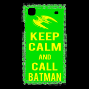Coque Samsung Galaxy S Keep Calm Call Batman Vert