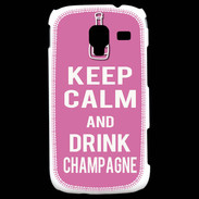Coque Samsung Galaxy Ace 2 Keep Calm Drink champagne Rose
