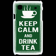 Coque Samsung Galaxy S Keep Calm Drink Tea Vert