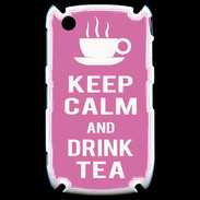 Coque Blackberry 8520 Keep Calm Drink Tea Rose