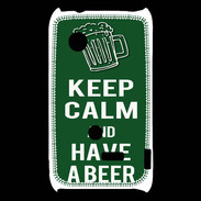 Coque Sony Xperia Typo Keep Calm Have a beer Vert