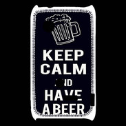 Coque Sony Xperia Typo Keep Calm Have a beer Noir