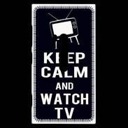Coque Nokia Lumia 920 Keep Calm Watch TV Noir