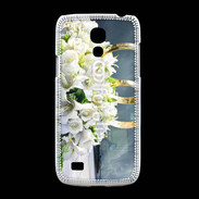 Coque Samsung Galaxy S4mini Composition florale mariage