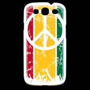 Coque Samsung Galaxy S3 Rasta Peace and Love 15