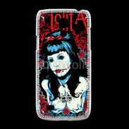 Coque Samsung Galaxy S4mini Dessin femme gothique