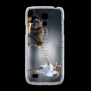 Coque Samsung Galaxy S4mini Danseuse avec tigre
