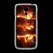Coque Samsung Galaxy S4mini Danseuse feu