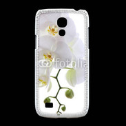 Coque Samsung Galaxy S4mini Orchidée blanche