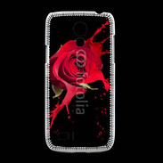 Coque Samsung Galaxy S4mini Rose splash