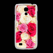 Coque Samsung Galaxy S4mini Fond de roses 5