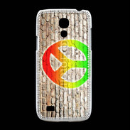 Coque Samsung Galaxy S4mini Peace and love graffiti