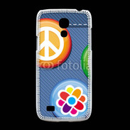 Coque Samsung Galaxy S4mini Hippies jean's