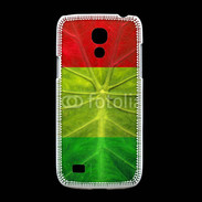 Coque Samsung Galaxy S4mini Feuille rasta