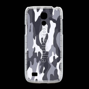 Coque Samsung Galaxy S4mini Camouflage gris et blanc