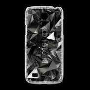 Coque Samsung Galaxy S4mini Fond cristal abstrait