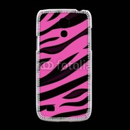 Coque Samsung Galaxy S4mini Fashion zèbre rose