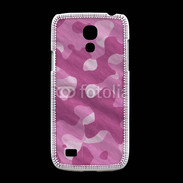 Coque Samsung Galaxy S4mini Camouflage rose