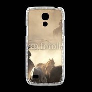 Coque Samsung Galaxy S4mini Cowboys et chevaux