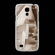 Coque Samsung Galaxy S4mini Expresso noir et blanc
