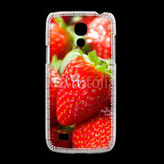 Coque Samsung Galaxy S4mini Fraises en folie