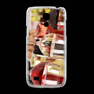 Coque Samsung Galaxy S4mini Vin blanc rosé et rouge