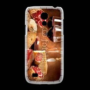 Coque Samsung Galaxy S4mini Fromage, charcuterie et vin 2