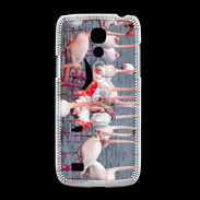 Coque Samsung Galaxy S4mini flamand rose
